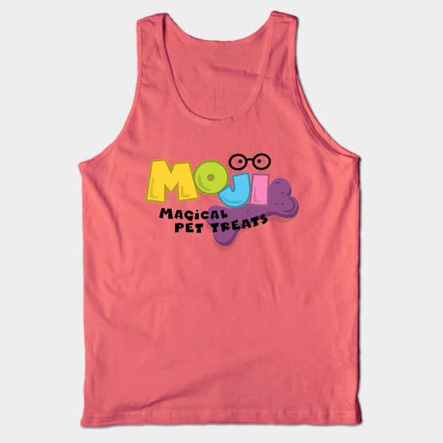 Moji (dark) Paladins Champion Logo Tank Top by dcmjs